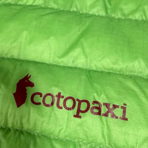 Cotopaxi Fuego LT Green 950 Goose Down Fill Jacket NWOT